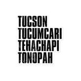 Outlaw at a Western Crossroad 5"x5" Sticker